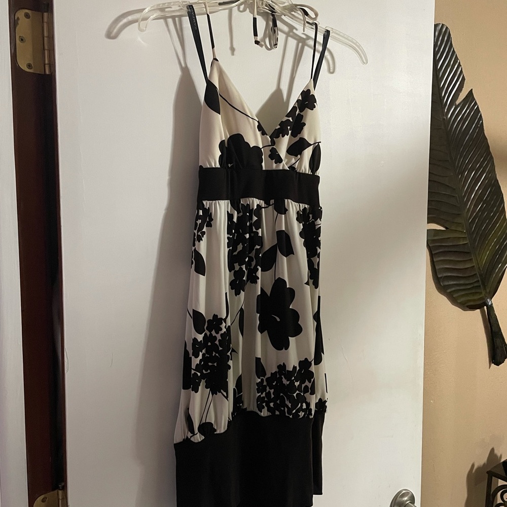 Rampage dress with brown florals